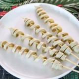 Стрип -пищевая фондовый вкус сладкий глобальный вкус 20 струнок 40 г замороженные ингредиенты для барбекю Жареные закуски полу -продукты