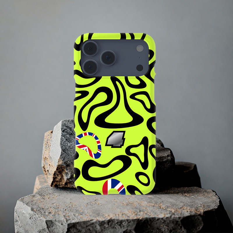 2025银石赛道头盔兰多诺里斯适用iPhoneAir小米15红米K80苹果17 Pro三星S24Ultra华为mate80手机壳iqooneo11