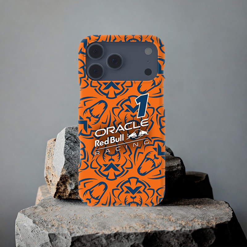 F1橙色狮头维斯塔潘2025冠军适用iPhoneAir小米15红米K80苹果17ProMAX三星S24 Ultra华为mate80手机壳FINDX8