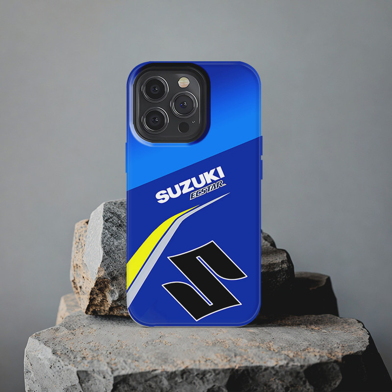 SUZUKI铃木motoGP车队适用IQOONEO10小米15 Ultra红米Turbo4苹果16Pro Max三星S24华为Pura70Pro手机壳Mate60