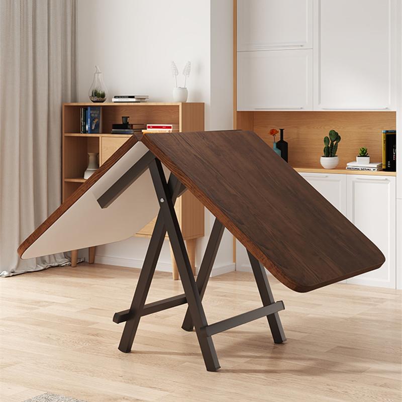 新款小户型折叠桌餐桌家用长方形简易吃饭桌子户外摆摊地摊可便携