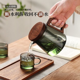玻璃茶壶泡茶家用耐高温单壶过滤泡茶神器办公室泡花茶壶茶具套装