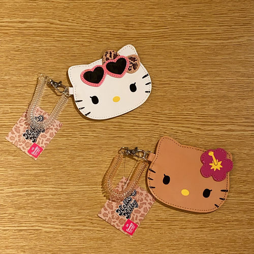 日系可爱猫咪卡套可伸缩