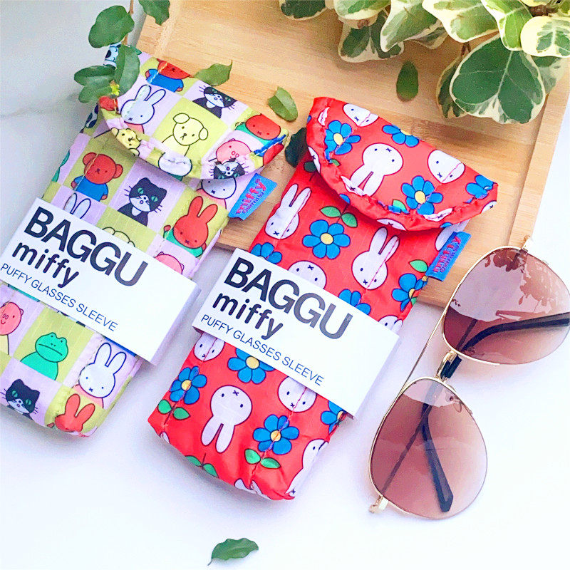 日系米飞兔周边限定卡通夹棉内胆眼镜袋墨镜盒可爱太阳眼镜收纳袋