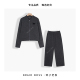 BRAID｜拉链三角形刺绣休闲套装 BST26375