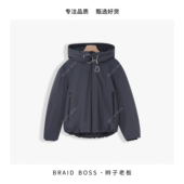 鹅绒服 BRAID｜衣长63 90白鹅绒三防连帽女款 W05