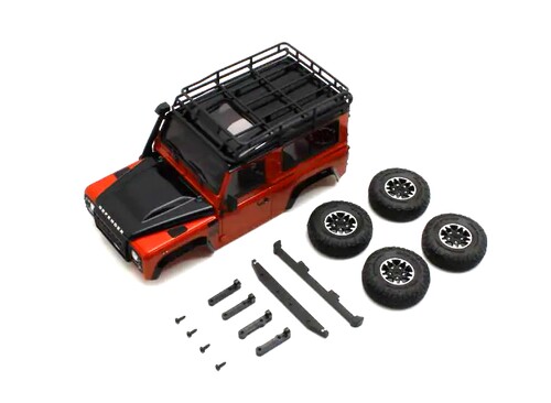 KYOSHO京商MINI-Z 4x4 MX-01 路虎卫士 90 32531MO 车壳 MXBT10MO