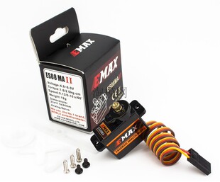 EMAX银燕正品9克金属齿轮舵机ES08MAII 二代 航模固定翼金属舵机