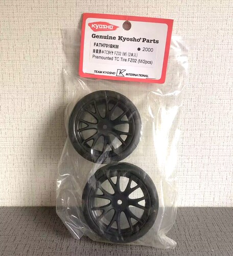 KYOSHO京商1:10平跑遥控车 原装轮胎 FATH701/FATH702/FATH705BKM