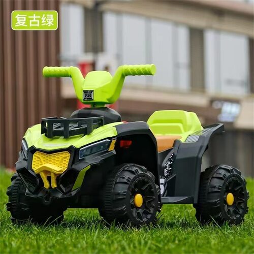 新款儿童电动车摩托沙滩四轮车