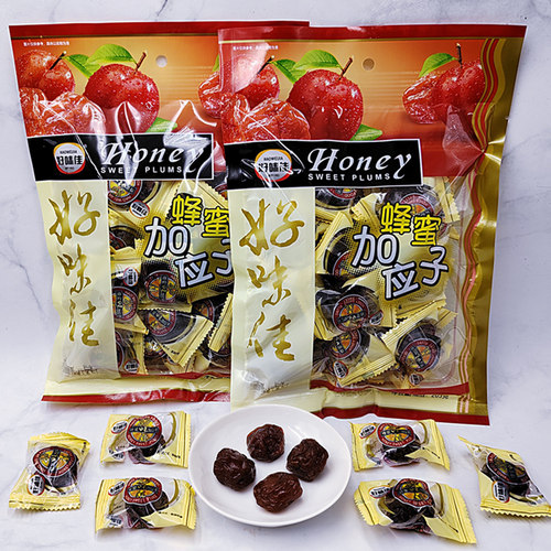 蜂蜜加应子干蜜饯嘉应子李子