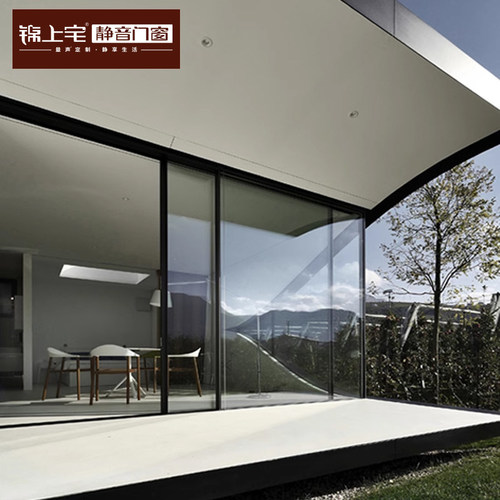 智能电动铝合金门折叠隐形门