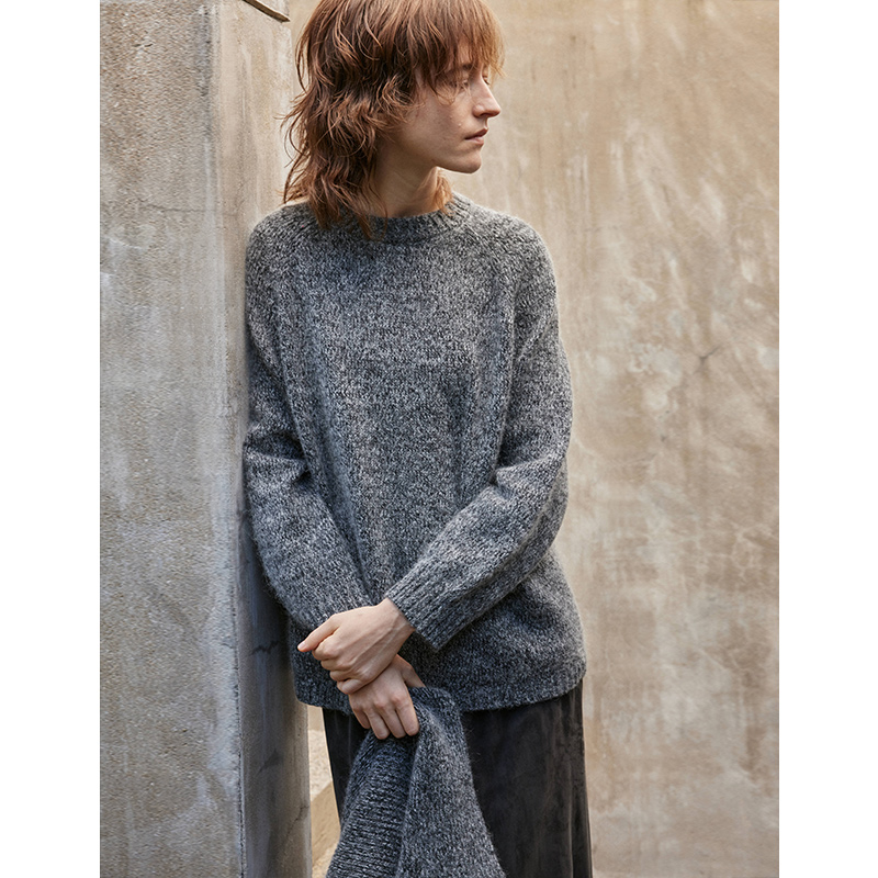 南非进口马海毛羊毛宽松带披肩