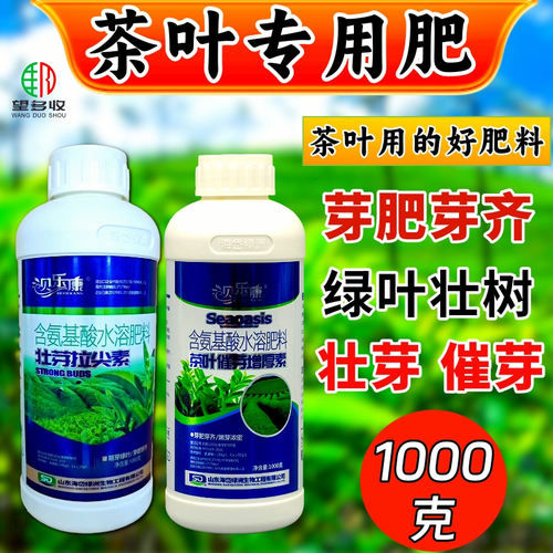 茶叶叶面肥壮芽拉尖素催芽增厚素