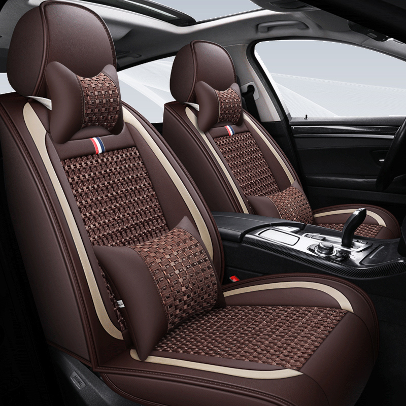 马自达3昂克赛拉马六6/CX5/CX-4马2专用坐垫夏季透气全包冰丝座套