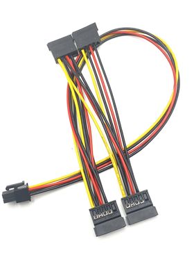 浪潮服务器5270 NE5212M4 SA5212 M4 4P转SATA硬盘供电线电源线