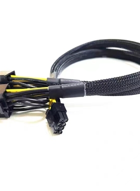 宁畅X640 G40/G50/D50服务器GPU供电线小8P转显卡电源线4090 A100