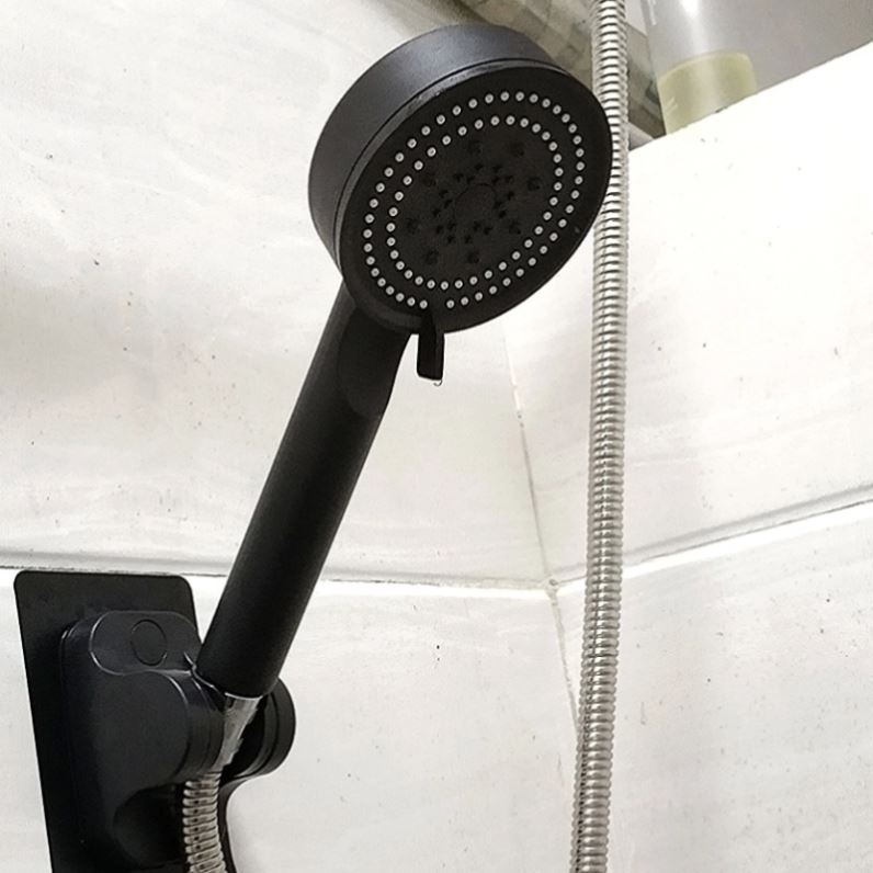 五档增压花洒喷头浴室大面板花洒套装ABS一键止水手持简易花洒头
