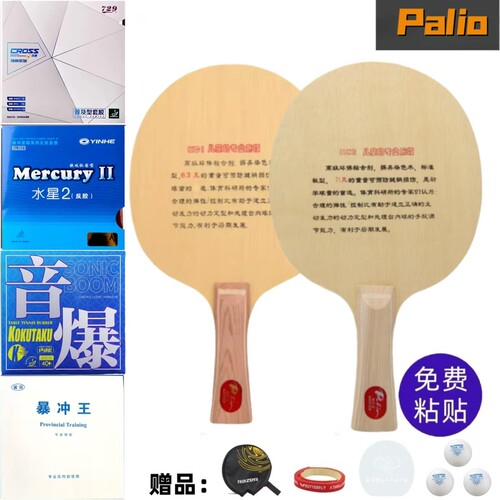 拍里奥成品初学者儿童乒乓球拍