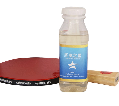 胶水圣澳之星粘乒乓球拍胶