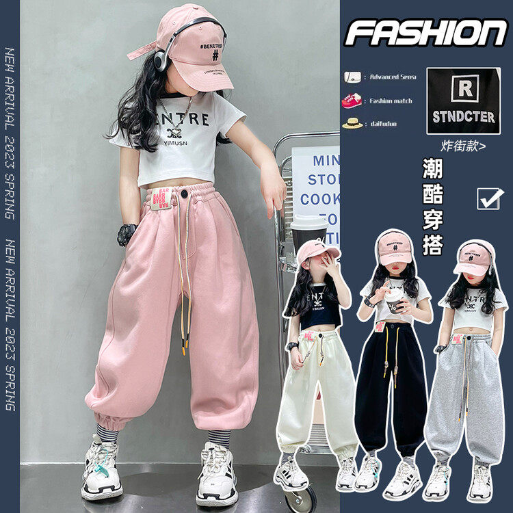 女童爵士舞服2024少儿网红街舞套