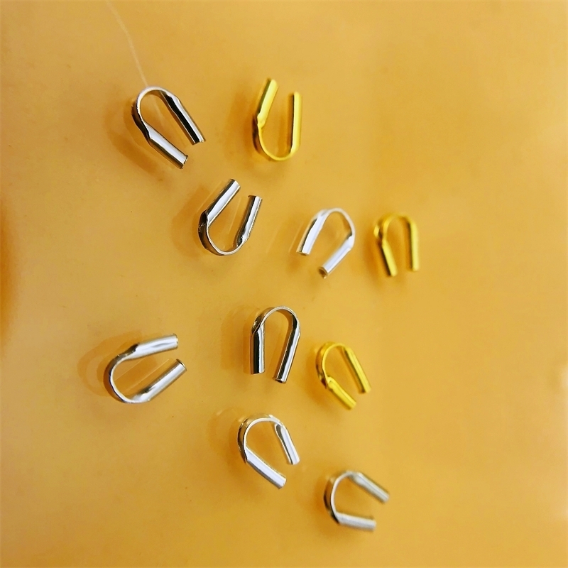DIY925银手串配件马蹄扣收尾扣头