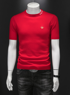 2025新款男装提花毛衣羊毛衫圆领针织衫打底衫2514p125长期货