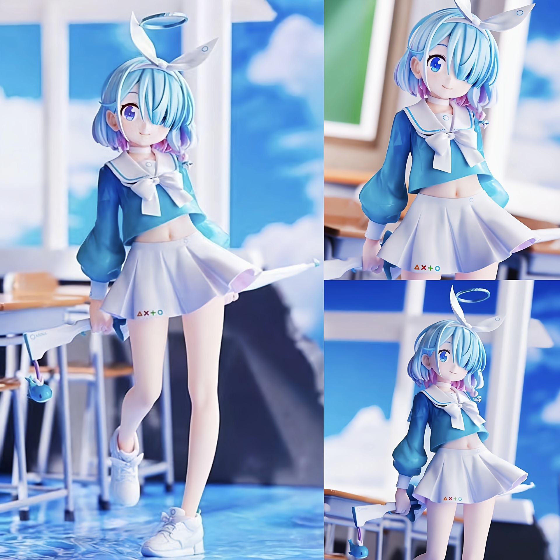 批发 蔚蓝档案 碧蓝档案 阿罗娜手办 动漫二次元可爱机箱摆件