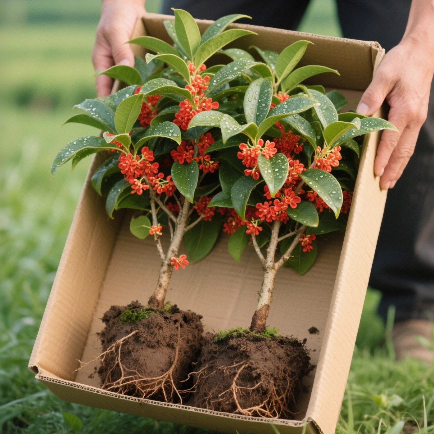 桂花树苗四季桂盆栽可食用