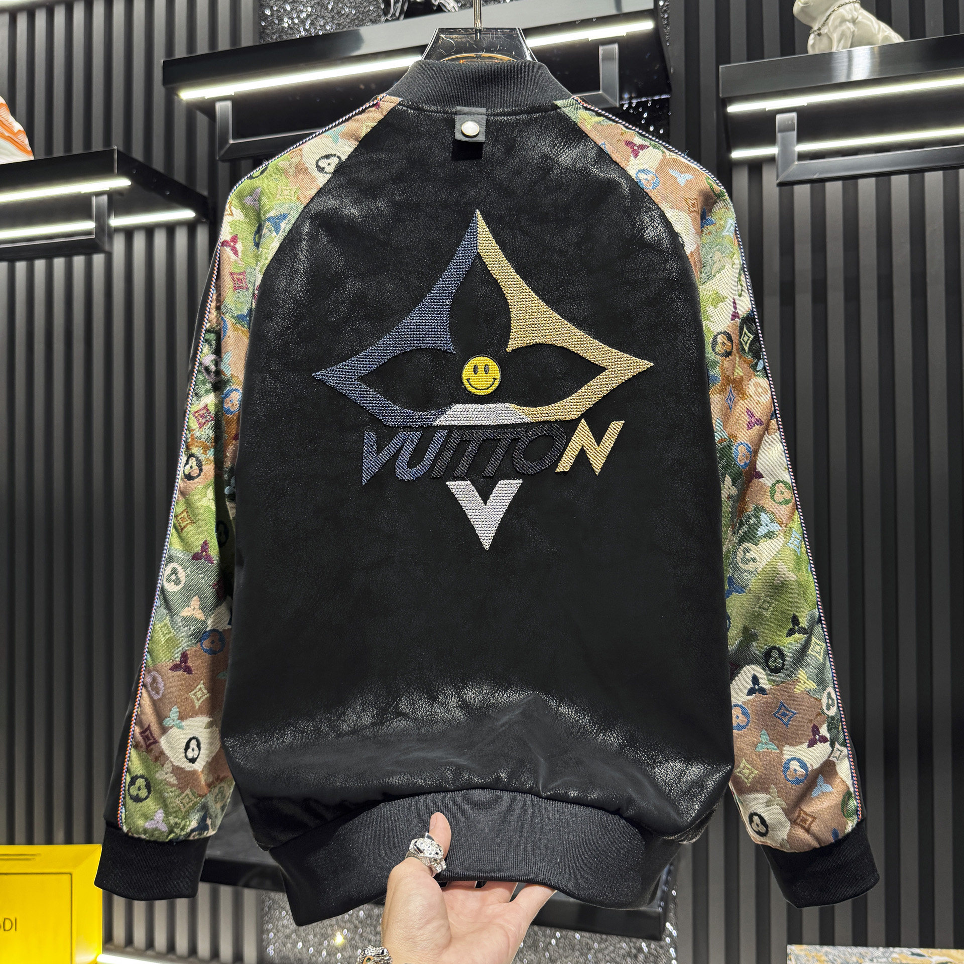 欧洲站棒球服夹克男款2025秋夹克