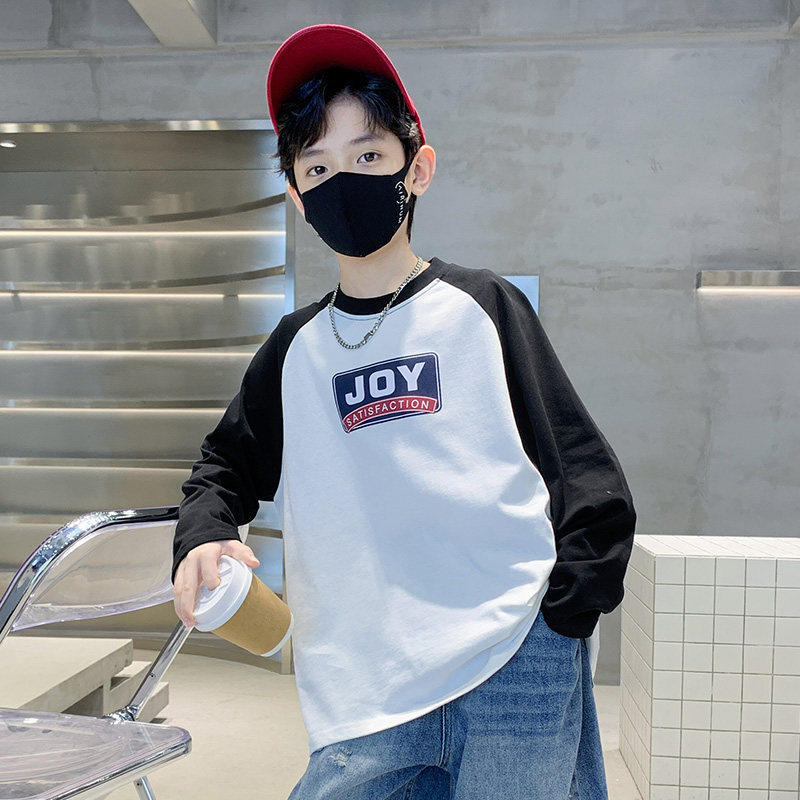 Jkids韩国男童长袖T恤春秋2026新款中大童春季打底衫儿童纯棉上衣