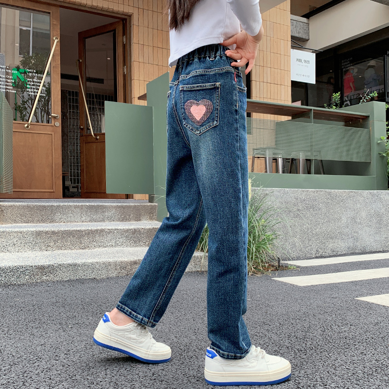 ROEMEY韩国女童裤子春秋2