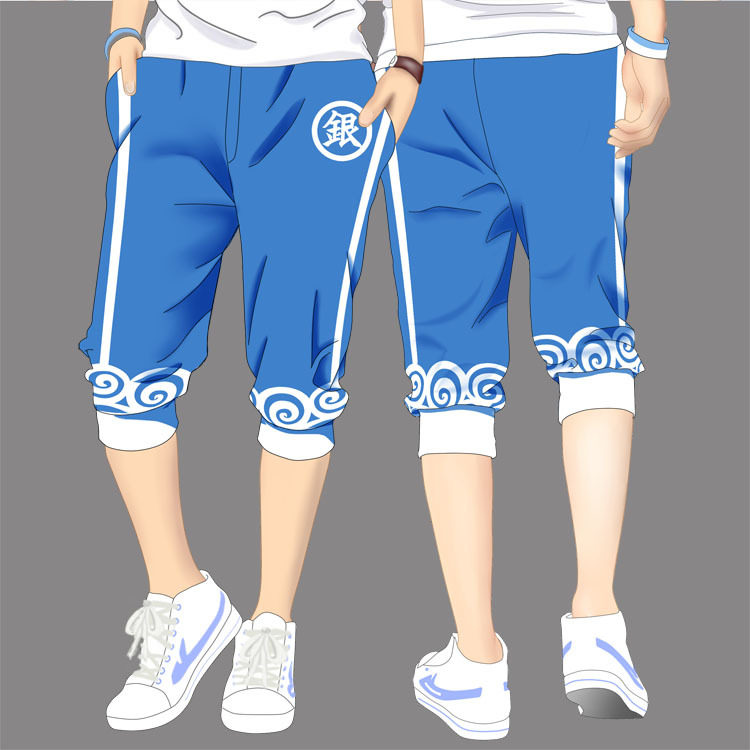 海贼王联名银魂短裤七分裤夏季万事屋裤子短裤中裤cos动漫小脚裤|msdalam kategori Butik wanita / wanita, seluar, seluar santai - dari Buy2taobao.com untuk memberikan perkhidmatan ejen Taobao profesional membeli