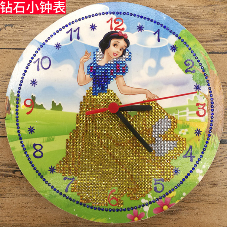 儿童手工创意制作diy钟表卡通5D钻石画点钻画益智玩具材料包套装在类目 玩具/童车/益智/积木/模型, 手工制作/创意DIY, 手工创意粘贴类中 - 来自Buy2taobao.com提供专业的淘宝代购服务