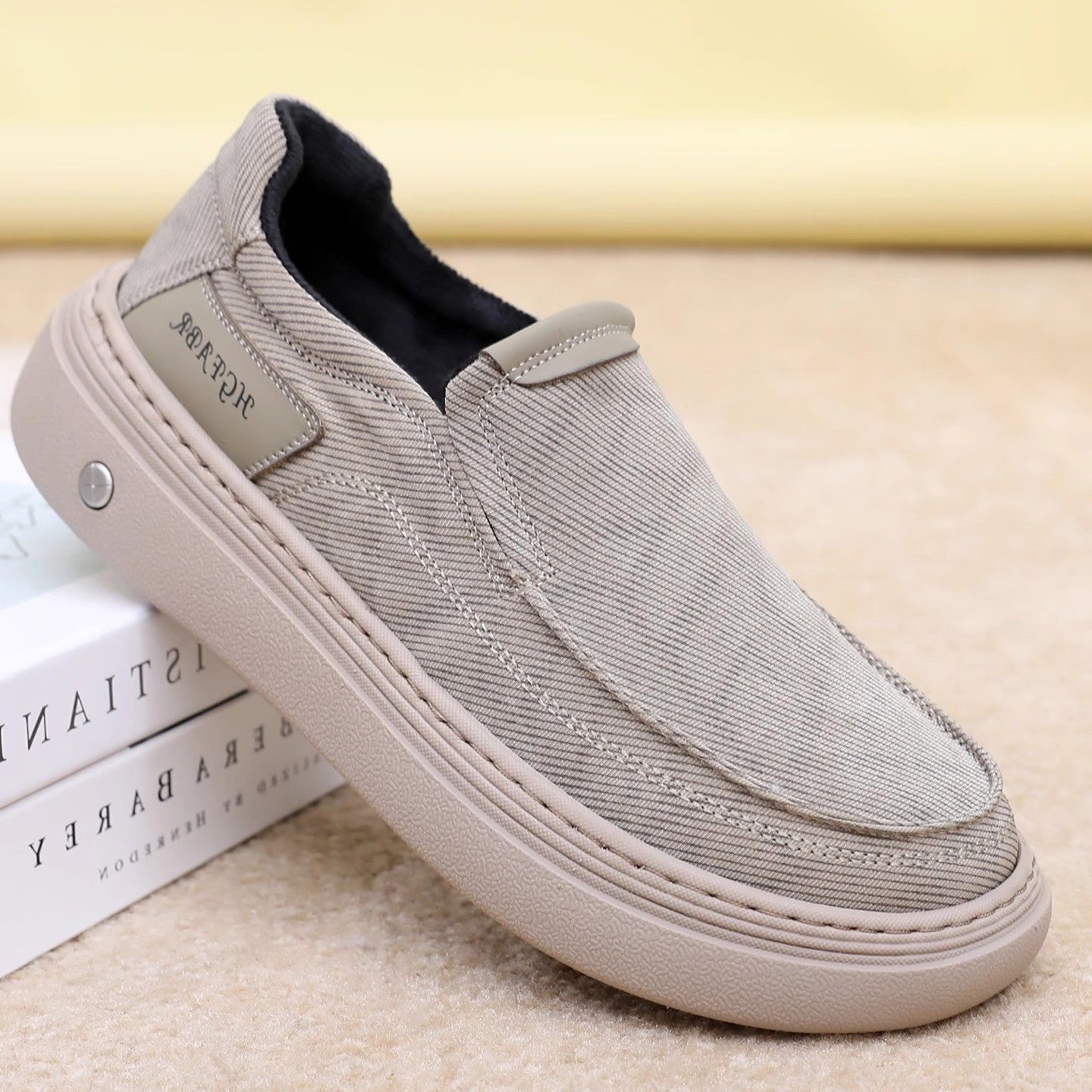 秋冬季老北京布鞋男鞋加绒保暖二棉鞋中老年爸爸鞋软底防滑休闲鞋,流行男鞋,布鞋,淘宝优惠券,粉丝福利购,淘宝优惠卷