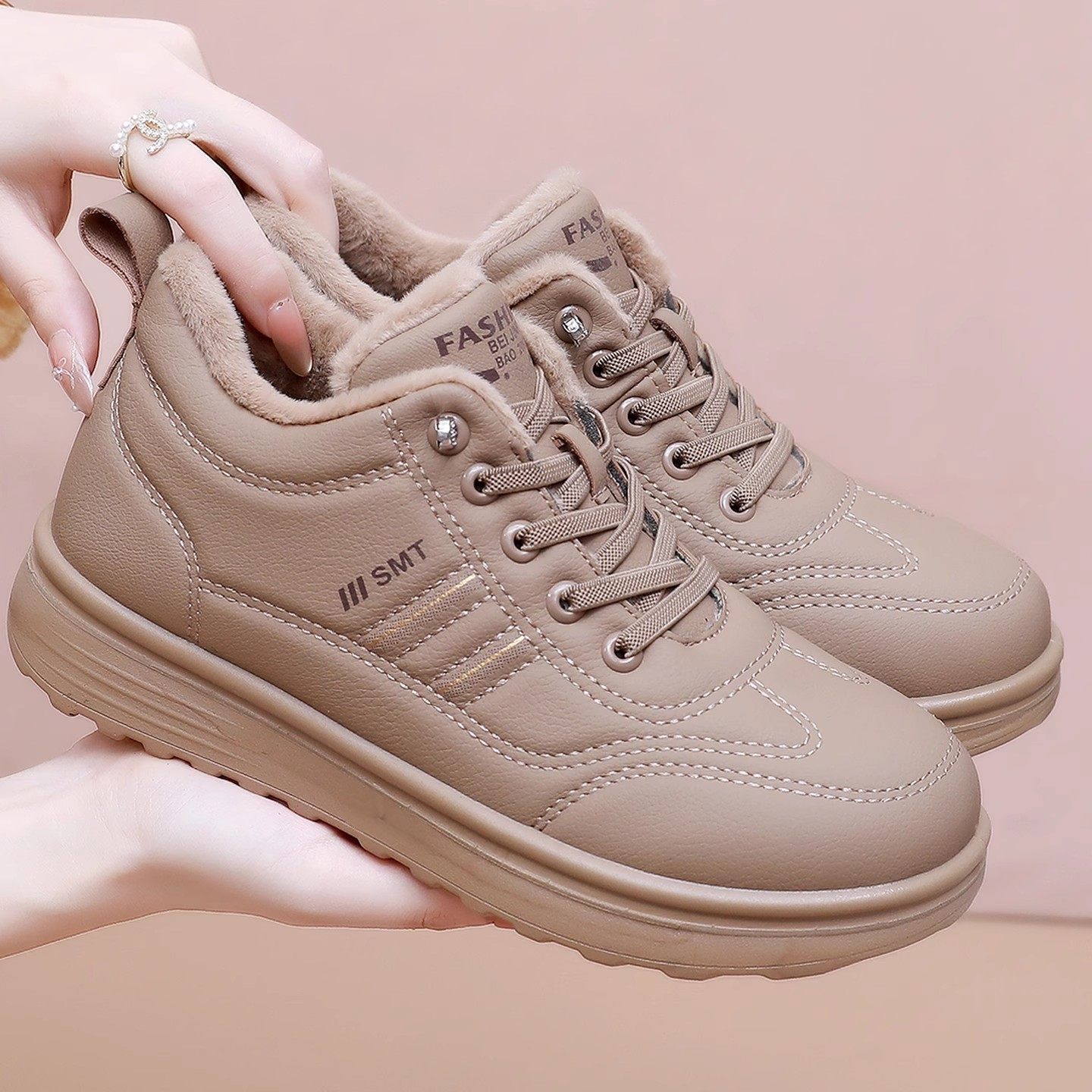 冬季老北京布鞋女棉鞋加绒加厚保暖妈妈鞋中老年软底防滑休闲鞋子,女鞋,高帮鞋,淘宝优惠券,粉丝福利购,淘宝优惠卷