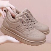 老北京布鞋 女棉鞋 加绒加厚保暖妈妈鞋 冬季 中老年软底防滑休闲鞋 子