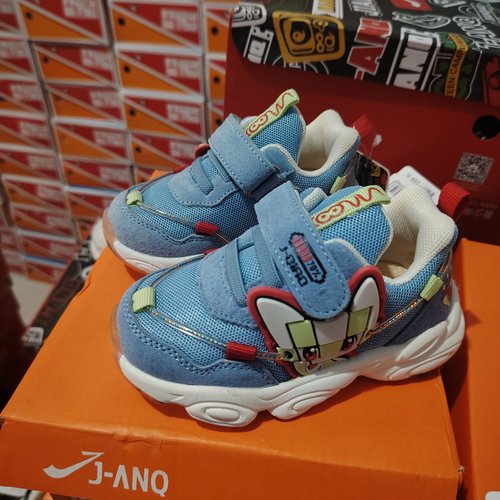 撤柜jian桥家23-26宝宝机能鞋学步鞋软底防滑四季双网