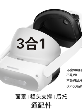 适用PICO 4/PRO/ULTRA磁吸头戴型面罩超级舒适透气新品