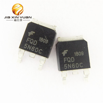 FQD5N60C FQD5N60 5N60C TO-252 贴片场效应MOS管 全新现货