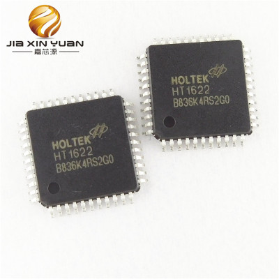 热销产品HT1622 LQFP-44贴片台湾芯片RAM映射LCD驱动器 全新现货