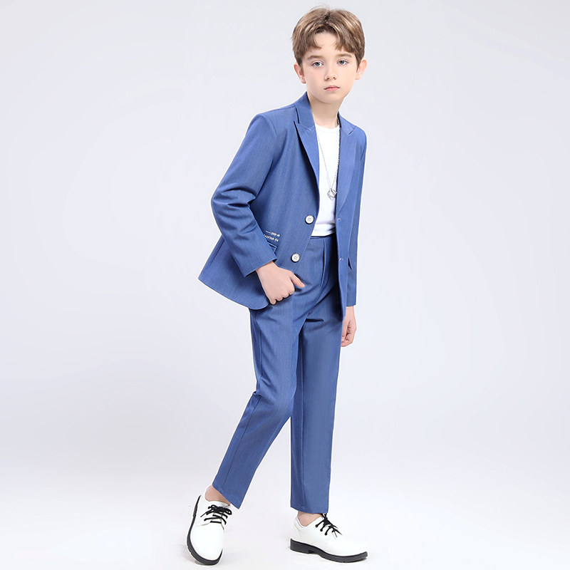 小学生主持人服装男生休闲西服生西服/小西装