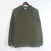 打底内胆宽松大码 欧美单抓绒卫衣 外贸男子户外保暖轻薄套头衫