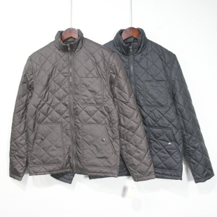 内搭保暖内胆绗缝轻便棉服 男士 欧美单男子轻薄棉衣 外贸秋冬季