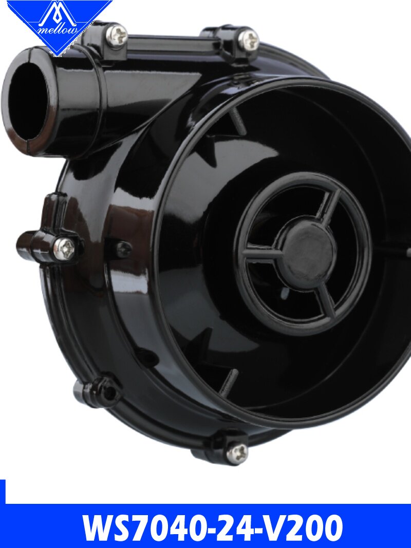 NEW MELLOW 24V BRUSHLESS CENTRIFUGAL DC WS7040 BLOWER FOR 3D PRINTER VZBOT