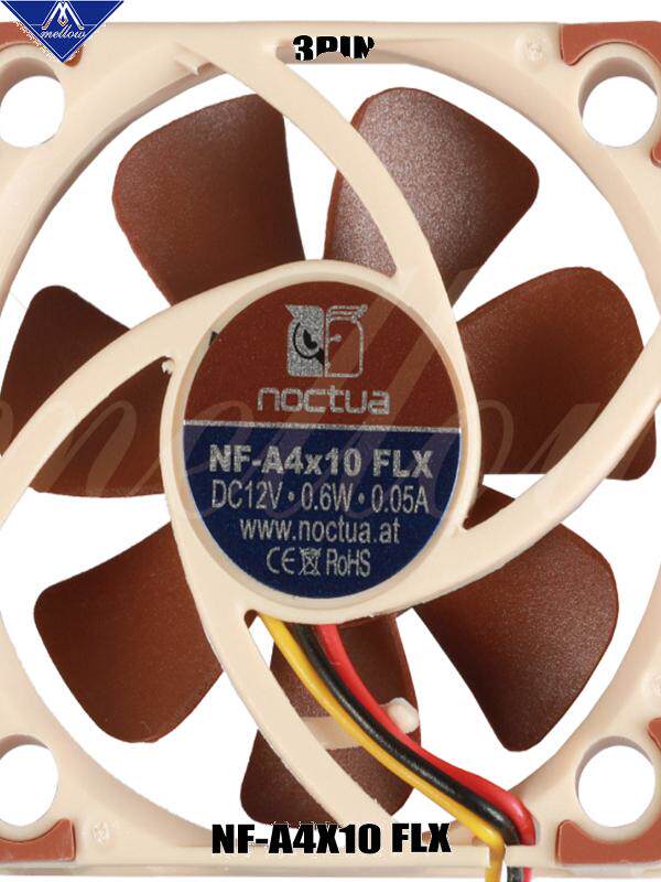 MELLOW NOCTUA FAN NF-A4X10 FLX 12V PREMIUM SILENT COOLING FAN 4010 3PIN