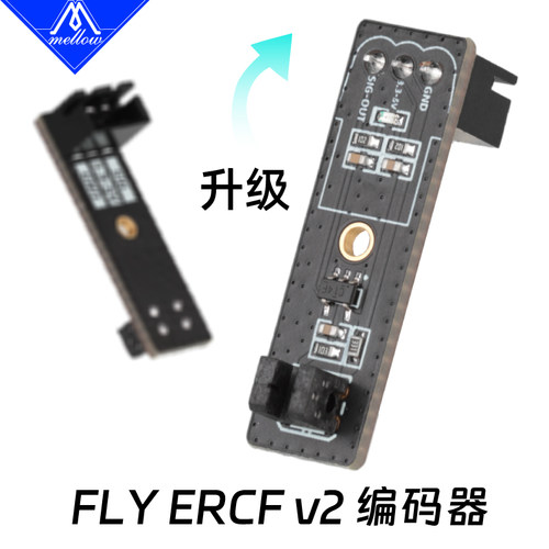 多色BinkyPCB编码器ERCFv2兔子