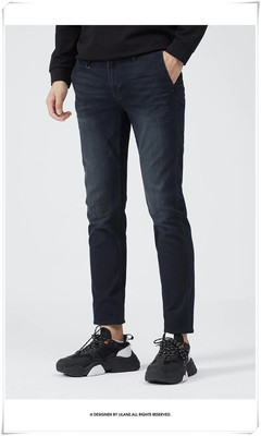 拉锁九分水洗春男装男裤正品特卖