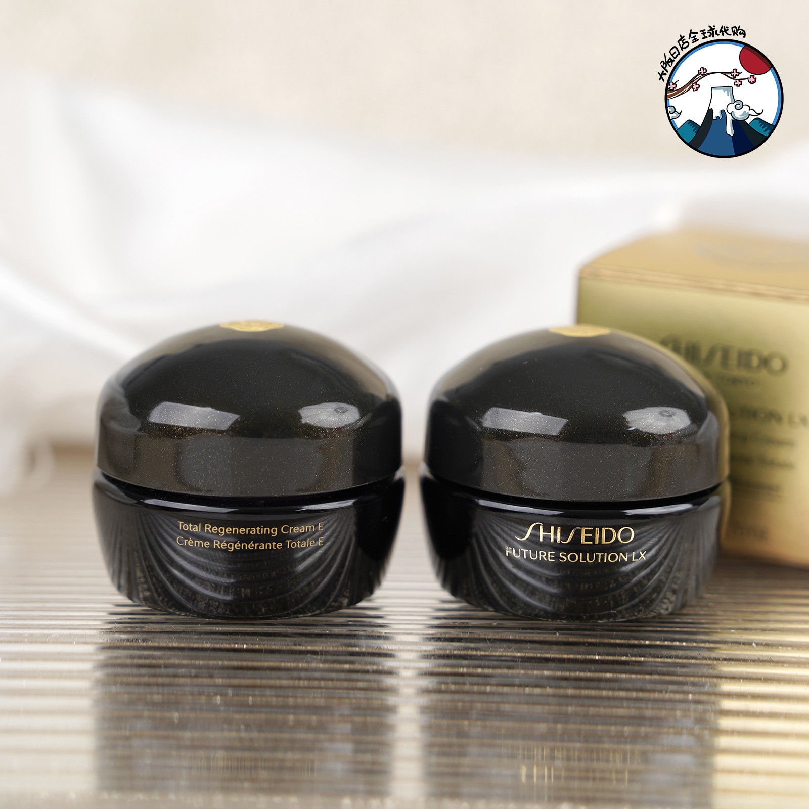 资生堂时光琉璃御藏臻萃奢养夜霜晚霜15ml中样面霜6ml紧致修护