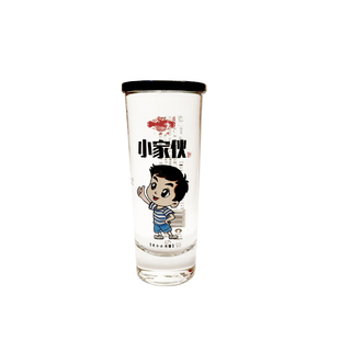 湖北恩施野三关三峡小家伙纯粮食浓香型高粱玉米苞谷白酒50ml 6杯